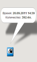 Заправленное топливо